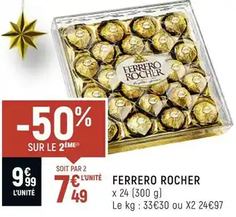 Petit Casino Ferrero ferrero rocher offre