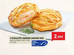 Gel 2000 4 feuilletés saumon sauvage msc offre