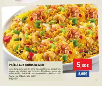 Gel 2000 Paëlla aux fruits de mer offre