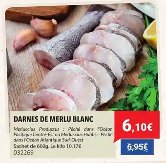Gel 2000 Darnes de merlu blanc offre