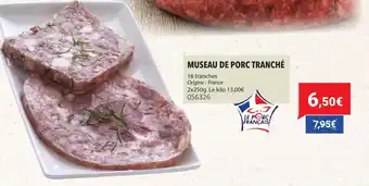 Gel 2000 Museau de porc tranché offre