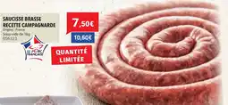 Gel 2000 Saucisse brasse recette campagnarde offre