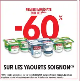 Intermarché SOIGNON Sur les yaourts offre