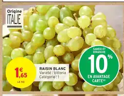 Intermarché Raisin blanc offre