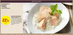 Intermarché Pavé de saumon sauce oseille offre