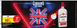 Intermarché GIBSON'S Gin london dry offre