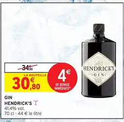 Intermarché HENDRICK'S Gin offre