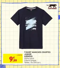 Intermarché Hyper AIRNESS T-shirt manches courtes junior offre