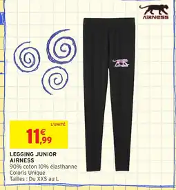 Intermarché Hyper AIRNESS Legging junior offre