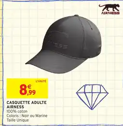 Intermarché Hyper AIRNESS Casquette adulte offre