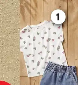 Intermarché Hyper Tee-shirt manches courtes fille gémo offre