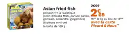 Picard Asian fried fish offre