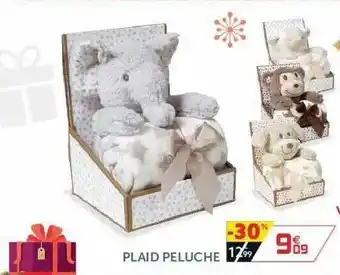 Gifi Plaid Peluche offre