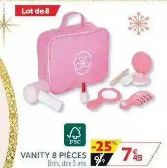 Gifi Vanity 8 Pièces offre
