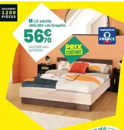 Conforama Lit adulte offre