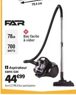 Conforama FAR Aspirateur sans sac offre