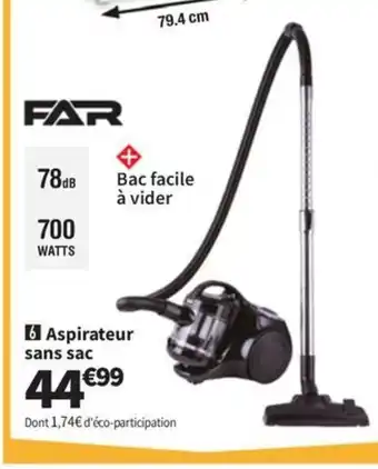 Conforama FAR Aspirateur sans sac offre