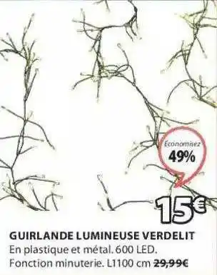 JYSK Guirlande Lumineuse Verdelit offre