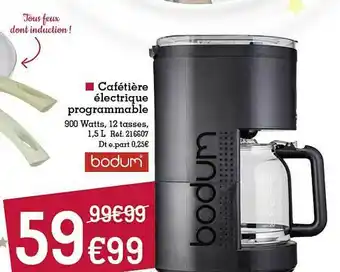 Kandy Cafétière électrique Programmable Bodum offre