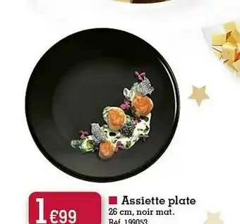 Kandy Assiette Plate offre