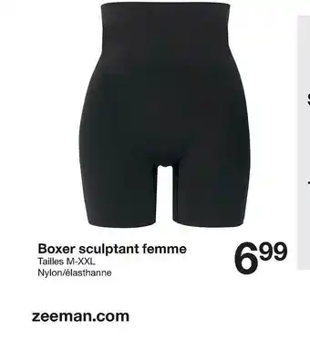 Zeeman Boxer Sculptant Femme offre