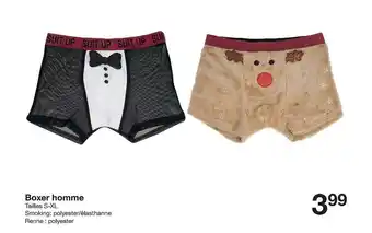 Zeeman Boxer Homme offre