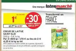 Intermarché COEUR DE LAITUE SAINT ELOI offre