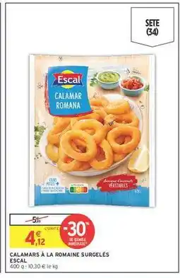 Intermarché CALAMARS À LA ROMAINE SURGELÉS offre