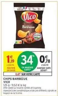 Intermarché Chips Barbecue Vico offre