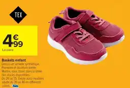 Cora x Carrefour Baskets enfant offre
