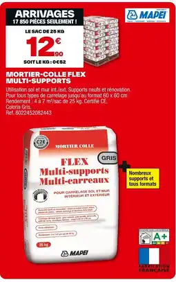 Brico Dépôt MAPEI Mortier-colle flex multi-supports offre
