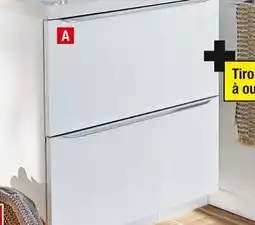 Brico Dépôt COOKE & LEWIS Meuble à suspendre l.60 cm blanc "idalie" offre