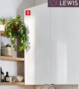 Brico Dépôt COOKE & LEWIS Armoire murale l. 40 cm blanc "idalie" offre