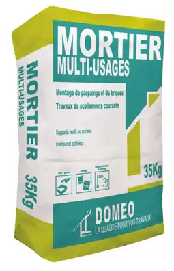 Brico Dépôt Mortier multi usage 35kg offre