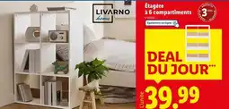 Lidl LIVARNO home Étagère à 6 compartiments offre