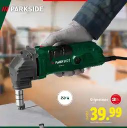 Lidl Parkside Grignoteuse offre