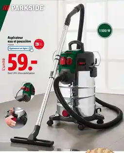 Lidl PARKSIDE Aspirateur eau et poussière offre