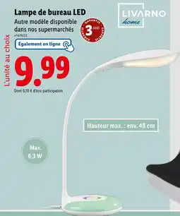 Lidl LIVARNO home Lampe de bureau LED offre
