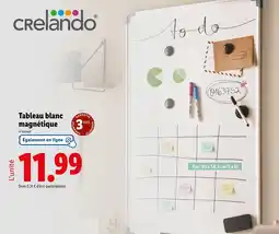 Lidl Crelando Tableau blanc magnétique offre