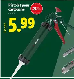 Lidl SilverCrest Pistolet pour cartouche offre