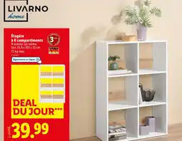 Lidl LIVARNO home Étagère à 6 compartiments offre