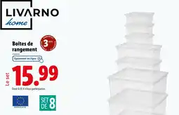 Lidl LIVARNO home Boîtes de rangement offre