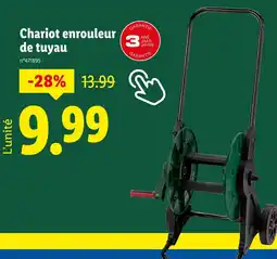 Lidl PARKSIDE Chariot enrouleur de tuyau offre