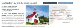 Ponant Exploration au grè du saint-laurent offre