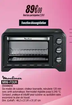 Blanc Brun MPULINEX Mini-four offre