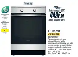 Cuisine Plaisir INDESIT Cuisinière is67iq5kcx/e offre