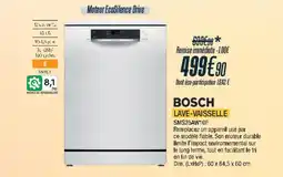 Cuisine Plaisir BOSCH Lave-vaisselle sms25aw1of offre