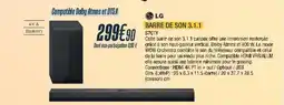 Cuisine Plaisir LG Barre de son 3.1.1 s70ty offre