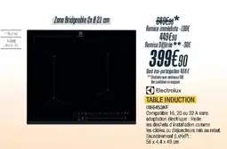 Cuisine Plaisir ELECTROLUX Table induction ixe6453kf offre