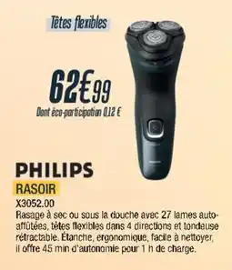 Cuisine Plaisir PHILIPS Rasoir x3052.00 offre